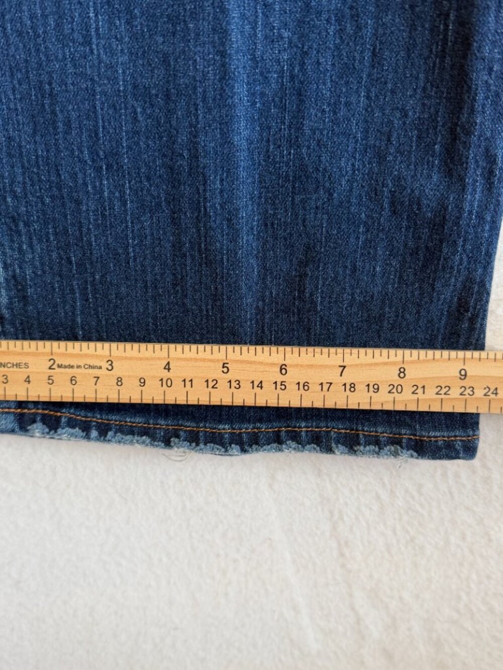 Lucky Brand Jeans Mens 32 Blue Straight Leg Dungarees Denim 32x31 Casual - Picture 11 of 14
